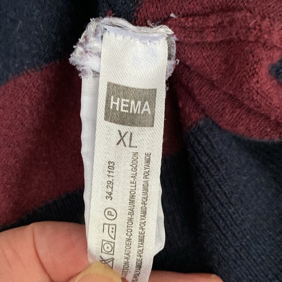 XL sz Hema cotton blend sweater but really more of a M/L size. Lightweight - Picture 3 of 5